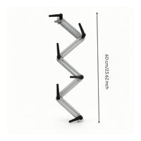 5 Pieces Adjustable Bracket with Locking Lever Lockable Connector Arm Extruded Hardware for Prototyping, Workshops