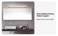 Mirror Front Light Bar Minimalist Design Wall Sconce Energy Saving for Washroom