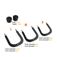 3 Pieces Builds Consistency Golf Putting Gate Set Indoor Outdoor Use Metal Golf Practice Gates Portable for Beginners, Advanced Players