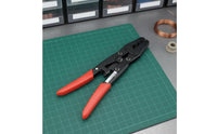 Labor-Saving Ratchet Crimping Plier Easy to Use Wire Connector Crimping Tool Automatic Rebound Wiring Pliers for Electronics Projects