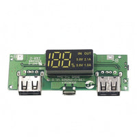 Lithium Battery Charging Module Digital Display USB Step-up Power Module