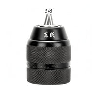 Knurled Drill Chuck Adapter Textured Grip Conical Shank Adapter Compact Tool Accessory Cylindrical for Power Tools