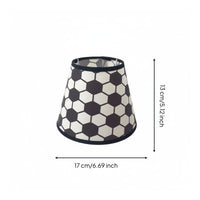 Decorative Textile Lampshade Versatile Compatibility Small Table Lamp Shade Easy Installation Lighting Accessory Long-Lasting for Playroom