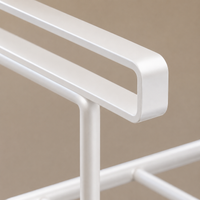 Kitchen Roll Holder for Kitchen, Modern Paper Roll Holder No Drilling, Hanging Kitchen Shelf for Pot Lids, Under-Cabinet Shelf