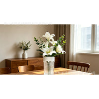 Stretchable Silicone Flower Arrangement Holder Grid for Vases