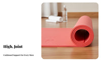 Thickened Exercise Mat Multi-Purpose Thick Floor Mat Waterproof & Easy to Clean for Beginners, Home Use, Studio, Outdoor