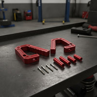 Front Assist Handles with Spacers Comfortable Grip Aluminum Assist Handles   Hardware for off-Roaders, Car Enthusiasts, Daily Driving