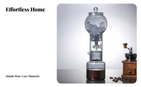 Ice Percolate Coffee Apparatus Low Acidity Slow Percolate Coffee Apparatus
