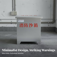 Anti and Rust-Proof Fire Sand Box Reinforced Structure Fire Safety Sand Bin for Facility Managers, Businesses, Gas Stations, Warehouses, Shopping Malls, Office Buildings