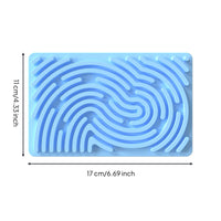 Silicone Fidget Board Attention Helper Sensory Press Board Tear-Resistant Learning Aid for Children with Neurodiverse Children, Kids