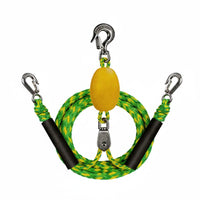 Marine Tow Rope Heavy Duty Boat Tow Strap Stainless Steel Clips Docking Line for Boating, Watersports
