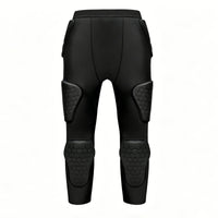 Knee Guard Pants Wide Elastic Waistband Compression Tights with Knee Pads Easy to Clean Children's Anti-Collision Pants for Kids, Football