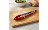 2 Pieces Non-Slip Grip Heat-Resistant Cooking Tongs Long-Lasting Stainless Steel Tongs Easy to Clean Kitchenware for Bbq, Grill, Baking
