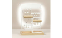 Multi-Tier Jewelry Rack Tabletop Jewelry Organizer Stand Knot Bracelet Display Rack for Vanity Table