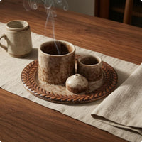Round Tray Scent Dispenser Easy to Clean Heat-Resistant Home Decor