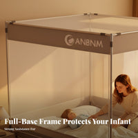 Instant Net Complimentary Standing Anti-Fall Bed Canopy Child-Safe Material