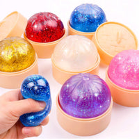 Cross-Border Bestseller 5CM Stress Relief Simulation Bun Toy, Slow Rebound Squeeze Toy, Funny Novelty Toy