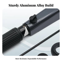 Adjustable Length Telescoping Throttle Handle Tiller Extension Handle Easy Installation Outboard Engine Part Non-Slip Grip for Boaters, Boat Owners, Fishermen, Fishing, Trolling, Sailing