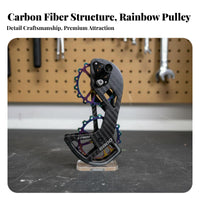 Rear Derailleur Pulley Kit High-Performance Rear Derailleur Pulley Cycling Guide Wheel System Lightweight Design for Cyclists