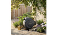 Automatic Wall-Mounted Retractable Hose Reel Space-Saving Garden Hose Reel with Swivel Bracket for Gardeners, Homeowners, Yard, Patio