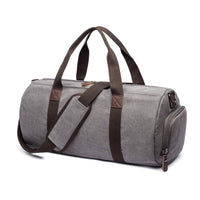 Travel Duffel with Pocket Detachable Duffel Bag with Shoulder Strap Zippered for Journeyers, Gym-Goers