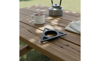 Lightweight Portable Espresso Machine Stand Compact Triangular Coffee Machine Holder Material Portable Espresso Brewer Stand 3D Printed for Camping