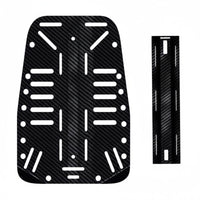 Carbon Fiber Diving Backplate High Strength Scuba BCD Backplate Single/Double Tank Compatible