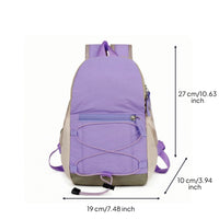 Compact Outdoor Backpack Lightweight Backpack with Elastic Cord Versatile Daypack Casual for Commuting