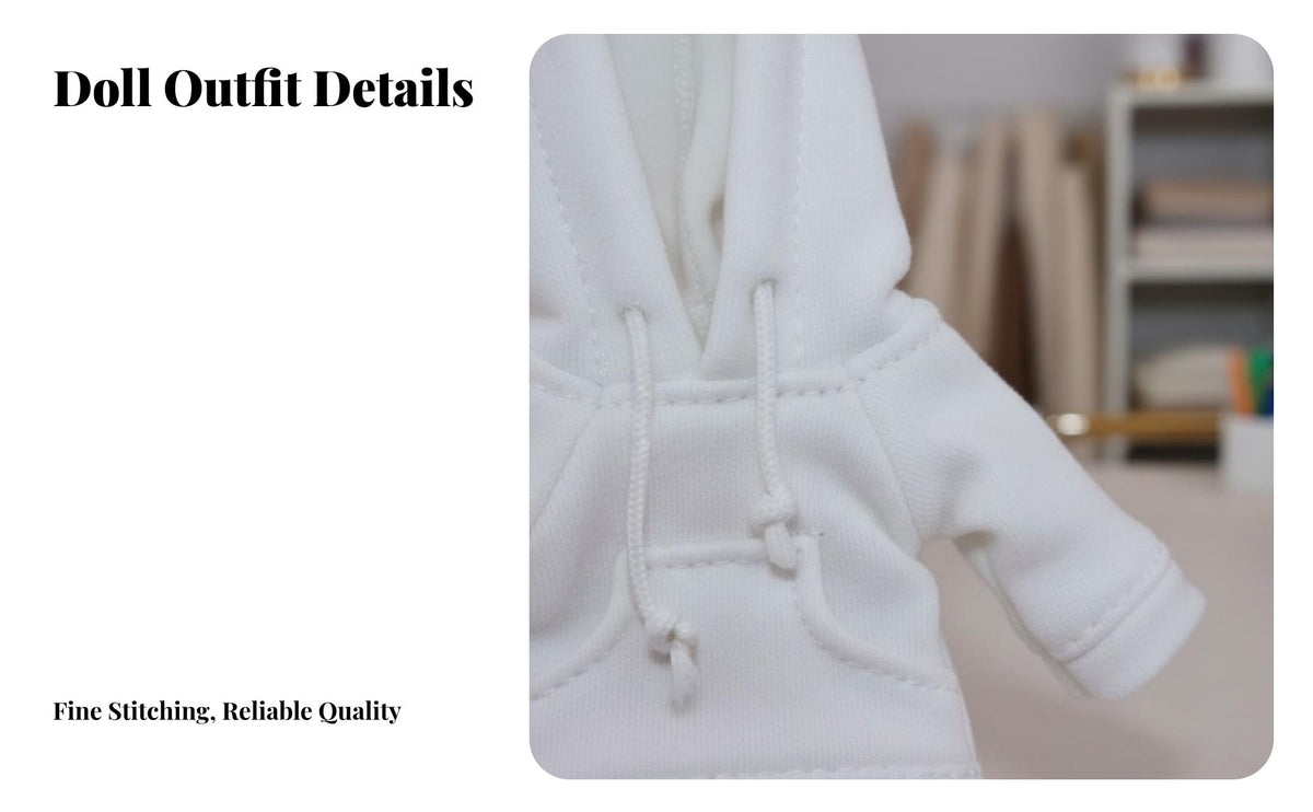 Ob11 Doll Outfit Thick Material OB11 Doll Sweatshirt Casually Design BJD Hoodie for Figure Collectors, Display