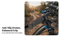 2 Pieces Double Lock-on Handlebar Grips Long-Lasting Mountain Bike Grips