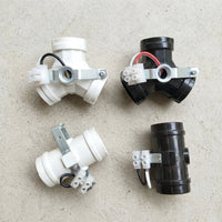 Ceiling Light and Ceiling Fan Splitter with E27 Lamp Holder, 5-position Adjustable Fan Light and Bulb Holder, E27 Lamp Base, Medium Base