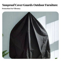 Weather Resistant Hanging Egg Chair Cover Weatherproof Hanging Chair Cover Sunproof for Garden Owners, Homeowners, Backyard, Balcony, Porch