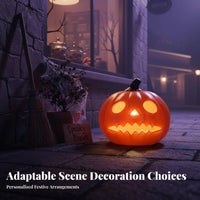 pumpkin face'-Lantern wobble toy Festive Halloween Design Inflatable Prop for Families