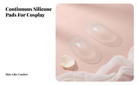 2 Pieces Creates Broad Shoulders Shoulder boost cushion Reusable stick-on Shoulder cushions reusable and cleanable Apparel Accessory Natural Look for Cross-Dressers, style aficionados, Cosplay events, Stage Performances, Photo Shoots, Social outingings
