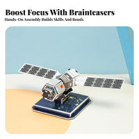 3D Paper Model Kit, Spacecraft Model, DIY Educational Toy for Children, Early Learning, Boys Gift
