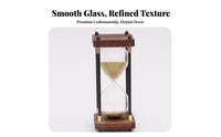 Creative Design Hourglass Timer Ideal Gift Decorative Hour Glass Precise Timing for Students, Professionals, Living Room, Office, Study Desk