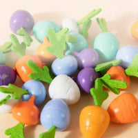 Bunny Memory Game Hands-on Carrot Pulling Game  Educational Toy for Young Children, Kids, Playroom
