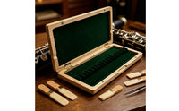 Oboes Cane Case Hinged Wooden Woodwind Component Case Compact for Students, Artists