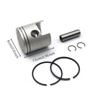Marine Outboard Piston Kit Replacement Piston Assembly Engine Parts Direct Fit Original Performance for Boat Owners