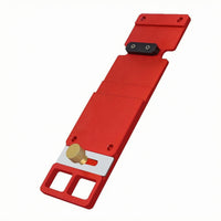 Track Saw Square Knurled Knob Right-Angle Cutting Board Aluminum Alloy Positioning Plate Slotted Right Angle Saw Guide