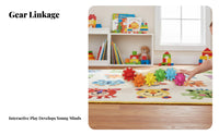 Develops Fine Movement Skills Busy Board Gear Accessory Hand-Eye Coordination Busy Board DIY Accessory Stimulates Cognitive Development