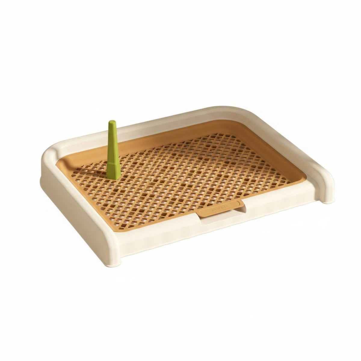 Anti-Splash Dog Potty Tray Easy to Clean Dog Pee Tray Raised Wall Pet Supplies Long-Lasting Plastic for Apartment