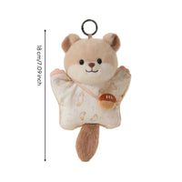 Stuffed Animal Soft Toy Keychain Cute Soft Toy Charm with Strap Stuffed Animal Keychain Soft Accessory Soft for Children