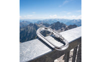 Oval Carabiner with Screw-Locking Large-Opening Quick with Link Screw Lock for Arborists