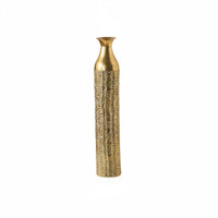 Antique Finish Flower Vase European Hammered Texture Vase Textured Surface Formal Display