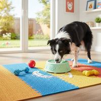 Non-Slip Liquid Treat Bowl Easy to Clean Lick Mat Bowl No Spill Design Liquid Treat Feeder Interactive Rolling Ball