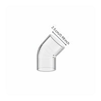 Aquatic Aquarium Pipe Connector Versatile Connectivity Clear Acrylic Tube
