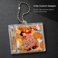 Huang Zihongfan Mini CD Album NFC Keychain for Fan Support and Couples