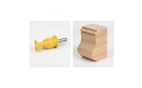 Handrail Molding Router Bits 1/2 Inch Shank Handrail Router Bit Carbide Tipped Tool for Woodworkers, Carpenters, Woodcraft, Cabinet Making