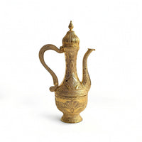 Decorative Teapot Gold Decor Ornate for Coffee Table